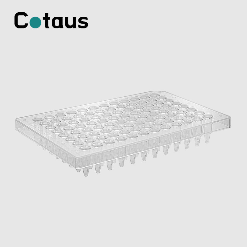 96 Well 0,2ml Transparent Half Skirt PCR Plate