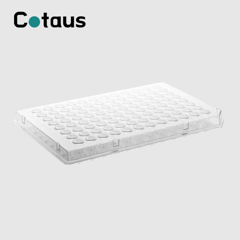 96 Well 0,1ml Transparent Half Skirt PCR Plate